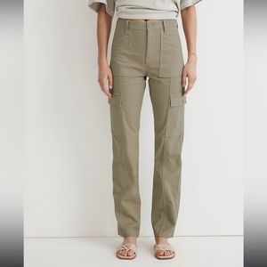 Madewell the garment-dyed '90s straight cargo pant